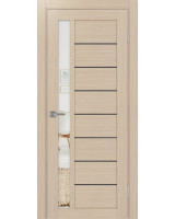 Турин_554АПП.21 молдинг алюм.чёрн. ЭКО-шпон Дуб беленый FL