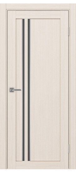 Межкомнатная дверь Турин_525АПС.121 молдинг алюм.хром.60  Ясень перламутровый