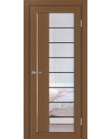 Турин_524АСС.22 молдинг алюм.чёрн. ЭКО-шпон Орех NL