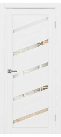 Межкомнатная дверь Турин_506У.112.40  Белый лёд