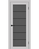 Турин_501АСС.2 молдинг алюм.чёрн. ЭКО-шпон Пепельный