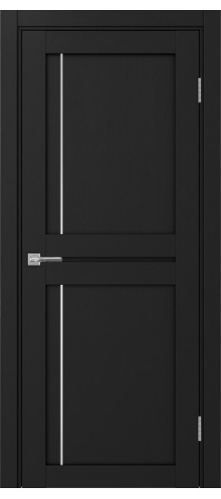 Межкомнатная дверь Турин_523АПП.111 молдинг алюм.хром.60  Антрацит