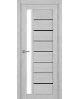 Турин_554АПП.21 молдинг алюм.чёрн. ЭКО-шпон Дуб серый FL