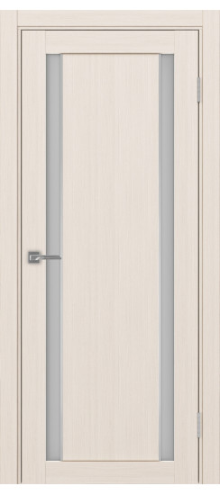 Межкомнатная дверь Турин_522АПС.212 молдинг алюм.хром.60  Ясень перламутровый