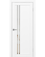 Турин_525АПС.121 молдинг алюм.хром ЭКО-шпон Белый снежный