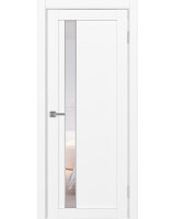 Турин_528AПС.121 молдинг алюм.хром ЭКО-шпон Белый снежный