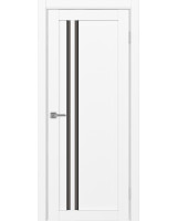 Турин_525АПС.121 молдинг алюм.чёрн. ЭКО-шпон Белый снежный