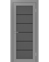 Турин_501АСС.2 молдинг алюм.чёрн. ЭКО-шпон Серый