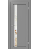 Турин_528AПП.121 молдинг алюм.хром ЭКО-шпон Серый