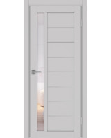 Турин_554АПП.21 молдинг алюм.хром ЭКО-шпон Пепельный