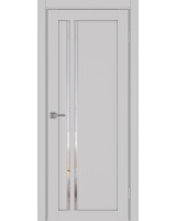 Турин_525АПС.121 молдинг алюм.хром ЭКО-шпон Пепельный