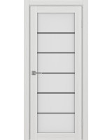 Турин_501АСС.2 молдинг алюм.чёрн. ЭКО-шпон Ясень серебристый