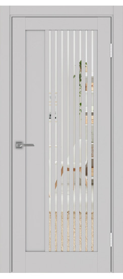Межкомнатная дверь Турин_544.12.60  Пепельный