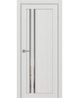 Турин_525АПС.121 молдинг алюм.чёрн. ЭКО-шпон Ясень серебристый