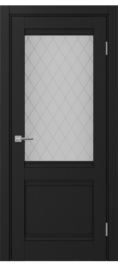 Межкомнатная дверь Турин_502U.21.30  Антрацит
