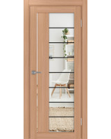 Турин_524АСС.22 молдинг алюм.чёрн. ЭКО-шпон Ясень тёмный