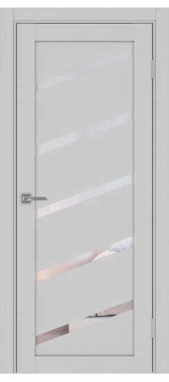 Межкомнатная дверь Турин_506У.112.40  Пепельный