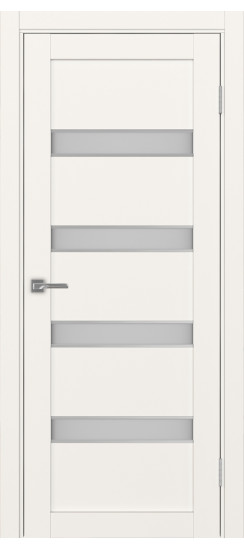 Межкомнатная дверь Турин_505AПC.12 молдинг алюм.хром.30  Бежевый