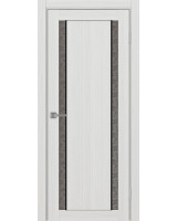 Турин_522АПС.212 молдинг алюм.чёрн. ЭКО-шпон Ясень серебристый