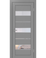 Турин_526АПС.122 молдинг алюм.хром ЭКО-шпон Серый