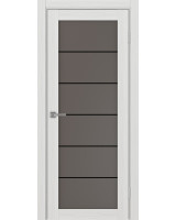 Турин_501АСС.2 молдинг алюм.чёрн. ЭКО-шпон Ясень серебристый