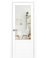 Турин_540ПФ.21 ЭКО-шпон Белый снежный