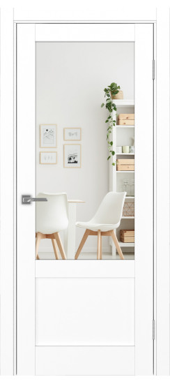Межкомнатная дверь Турин_540ПФ.21.35  Белый снежный