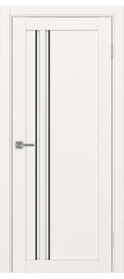 Межкомнатная дверь Турин_525АПС.121 молдинг алюм.чёрн.60  Бежевый