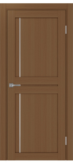 Межкомнатная дверь Турин_523АПП.111 молдинг алюм.хром.60  Орех NL