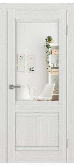 Межкомнатная дверь Турин_502U.21.30  Ясень серебристый