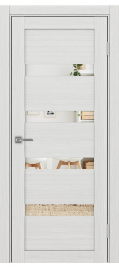 Межкомнатная дверь Турин_505.12.30  Ясень серебристый