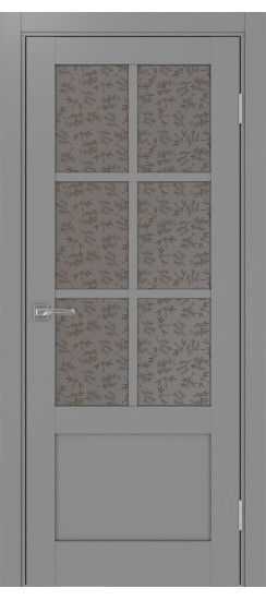 Межкомнатная дверь Турин_541ПФ.2221.60  Серый