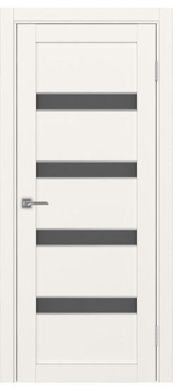 Межкомнатная дверь Турин_505AПC.12 молдинг алюм.хром.30  Бежевый