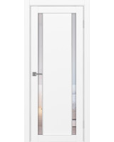 Турин_522АПС.212 молдинг алюм.хром ЭКО-шпон Белый снежный