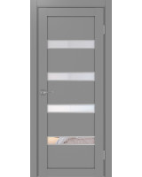 Турин_505AПC.12 молдинг алюм.хром ЭКО-шпон Серый