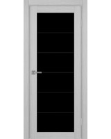 Турин_501АСС.2 молдинг алюм.чёрн. ЭКО-шпон Дуб серый FL