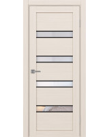 Турин_505AПC.12 молдинг алюм.чёрн. ЭКО-шпон Ясень перламутровый