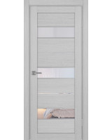 Турин_526АПС.122 молдинг алюм.хром ЭКО-шпон Дуб серый FL