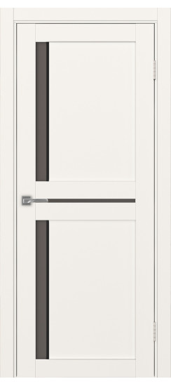 Межкомнатная дверь Турин_523АПС.221 молдинг алюм.чёрн.60  Бежевый