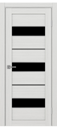 Межкомнатная дверь Турин_526АПП.122 молдинг алюм.хром.40  Ясень серебристый