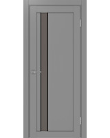 Турин_528AПС.121 молдинг алюм.чёрн. ЭКО-шпон Серый