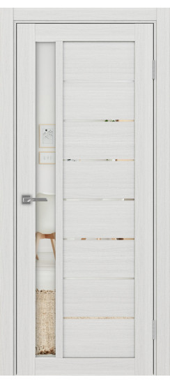 Межкомнатная дверь Турин_554.21.60  Ясень серебристый