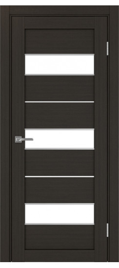 Межкомнатная дверь Турин_526АПП.122 молдинг алюм.хром.40  Венге FL