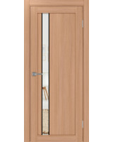 Турин_528AПП.121 молдинг алюм.чёрн. ЭКО-шпон Ясень тёмный