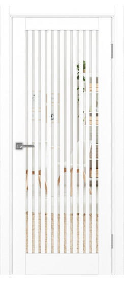 Межкомнатная дверь Турин_543.2.60  Белый снежный