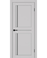 Турин_523АПС.221 молдинг алюм.чёрн. ЭКО-шпон Пепельный