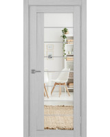 Турин_524АСС.22 молдинг алюм.хром ЭКО-шпон Дуб серый FL