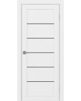 Турин_501AПП.1 молдинг алюм.чёрн. ЭКО-шпон Белый лёд