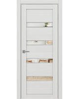 Турин_505AПC.12 молдинг алюм.хром ЭКО-шпон Ясень серебристый