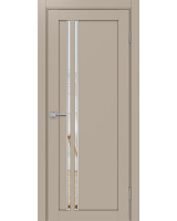 Турин_525АПС.121 молдинг алюм.хром ЭКО-шпон Мокко